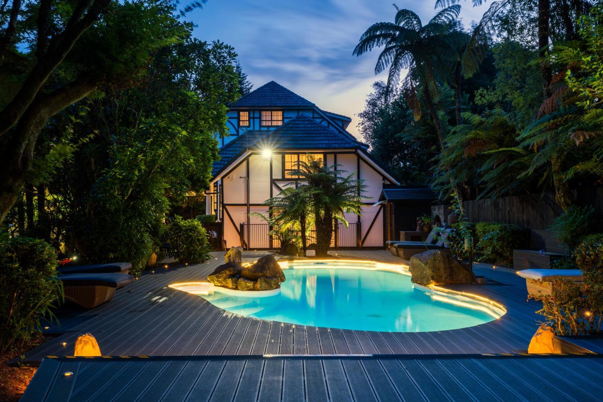 Hana Lodge روتوروا المظهر الخارجي الصورة